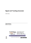 Signal and Tracking Generator