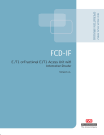 FCD-IP Ver. 4.2 - RADProductsOnline