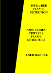s200+ series infra-red flame detection flame detectors user manual