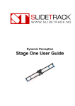 Stage One User Guide