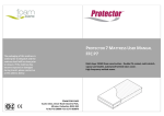 PROTECTOR 7MATTRESS USER MANUAL