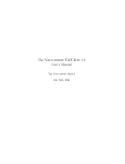 The Vaucanson TAF-Kit 1.0 User`s Manual - LRDE