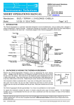 Isuzu 3-3126 3-1125 Thermohygrograph short user manual I