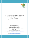 Tri-Linear Series: BMT-2098C-A User Manual