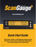 ScanGaugeD Quick Start Guide