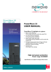 PowerWave 33 USER MANUAL