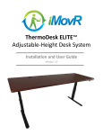 ThermoDesk ELITE Assembly and User Manual Rev 1.3