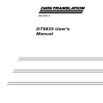 DT9835 User`s Manual
