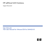 VSA User Manual for VMware ESX for SANiQ 8.0.book