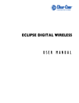 Clear-Com Eclipse Beltpack Manual - AV-iQ