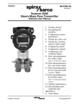 Scanner 2000 Steam Mass Flow Transmitter Software User manual