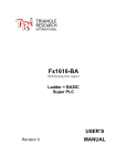 F1616-BA User`s Manual