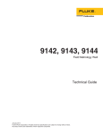 Hart Scientific 9144 Product Manual
