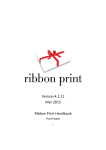 instructions - ribbon print