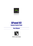 XPanel Manual - Xilica Audio Design