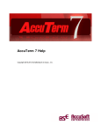 AccuTerm 7 User Manual