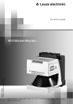 ROTOSCAN RS4/AS-i - Leuze electronic