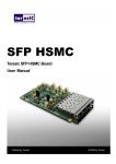 SFP HSMC User Manual
