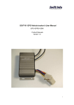 SGVT-01 GPS Vehicle tracker`s User Manual