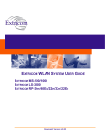 The Extricom WLAN System User Guide