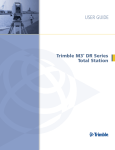 Trimble M3 DR Series Total Station User Guide