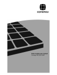 Solar module user manual - Philosophy Communication