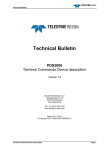 Technical Bulletin PDS2000