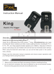 PIXE King 英文说明书 PSM15 V10.02 转位图