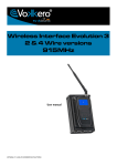 USER GUIDE - WIRELESS INTERFACE EVO3 (915MHz)