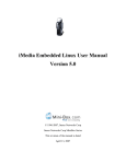 iMedia Embedded Linux User Manual Version 5.0