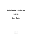 HelloDevice Lite Series LS100 User Guide
