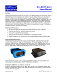 Eye-BERT Micro Users Manual