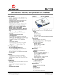 RN1723 Data Sheet