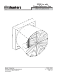 WF50 Fan with Dragonfly Damper Door