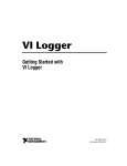 Getting Started with VI Logger
