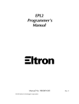 Thermo Desktop Programmer`s Manual `EPL2`