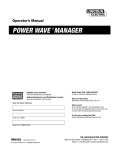 Power Wave Manager Software Manual