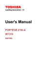 Toshiba User`s Manual