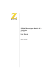 ZiLOG Developer Studio II--ZNEO User Manual