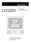 C13D203R English Manual - CWD | Innovators of Consumer