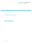 CreationConnect Security Guide