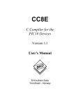 C Compiler for the PIC18 Devices User`s Manual