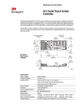 SC3 Serial Touch Screen Controller