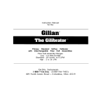 Gilibrator User Manual - Enviro