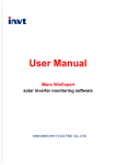 User Manual - INVT Solar