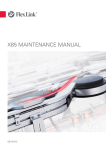 X85 MAINTENANCE MANUAL