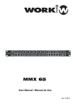 MMX 65 - WORK PRO Audio