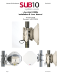 Liberator E1000e Installation & User Manual