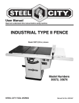 INDUSTRIAL TYPE II FENCE - Steel City Tool Works