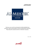 Al-Meister ALM3220 User Manual